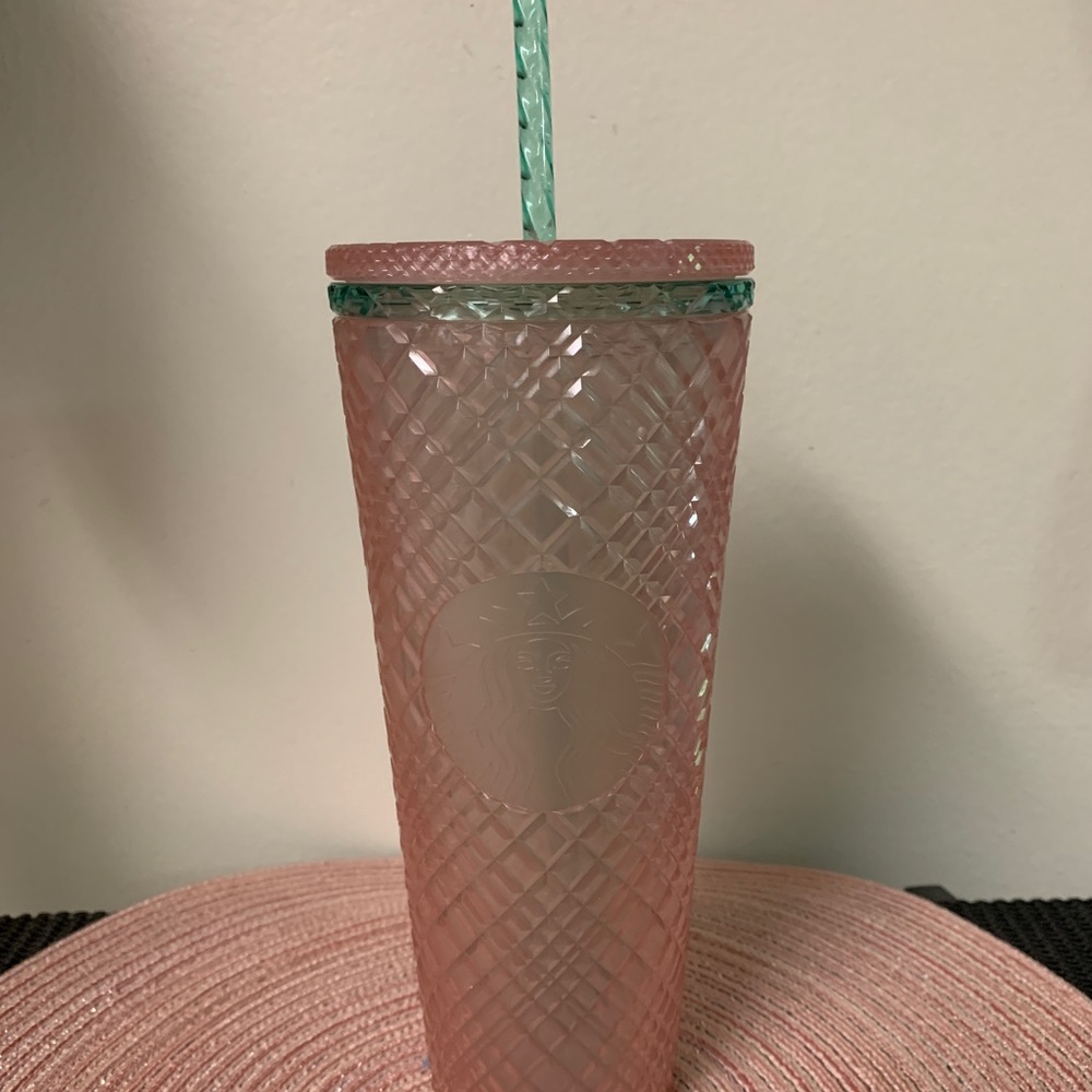 Starbucks pink tumbler